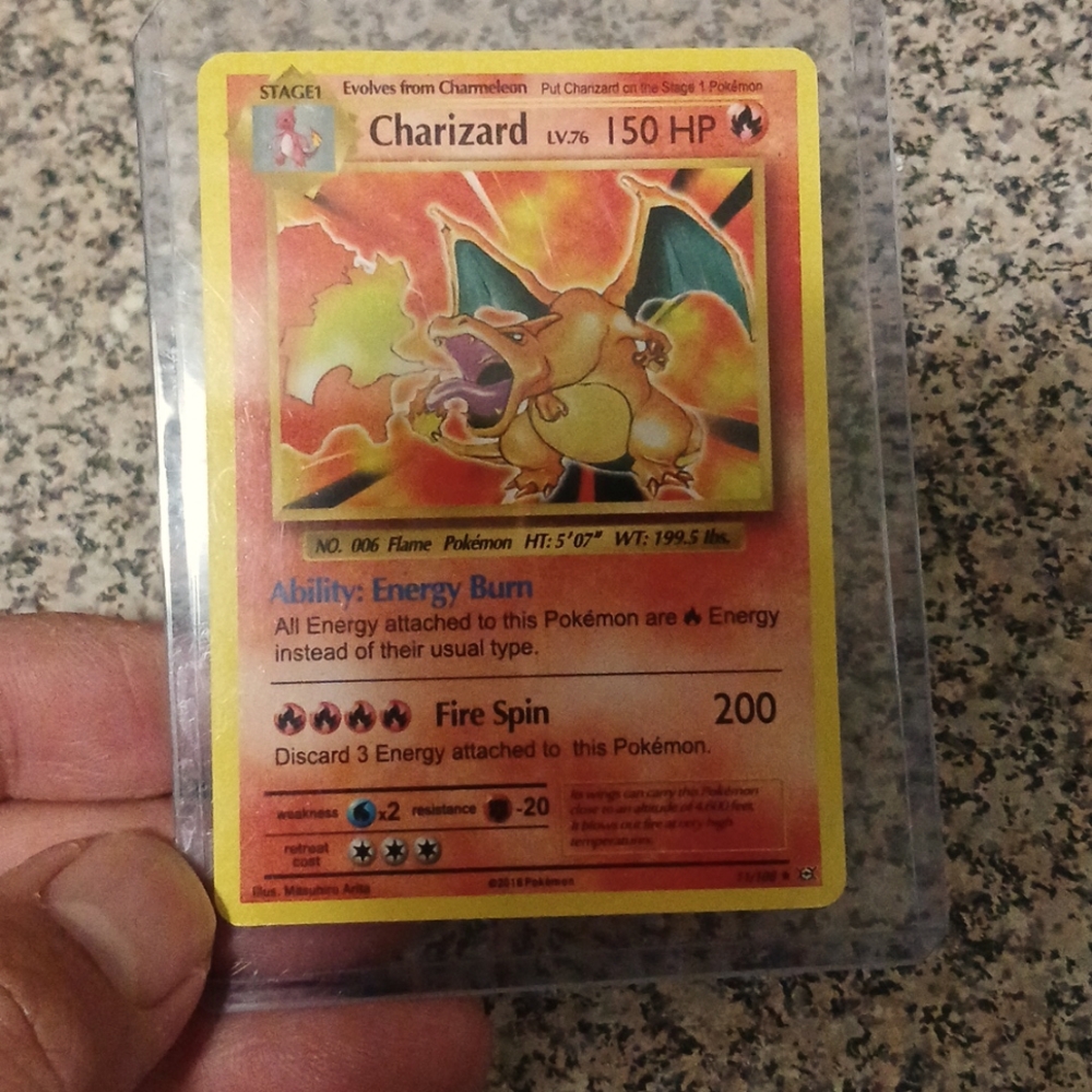 Pokemon Charizard 2016 XY Proxy card